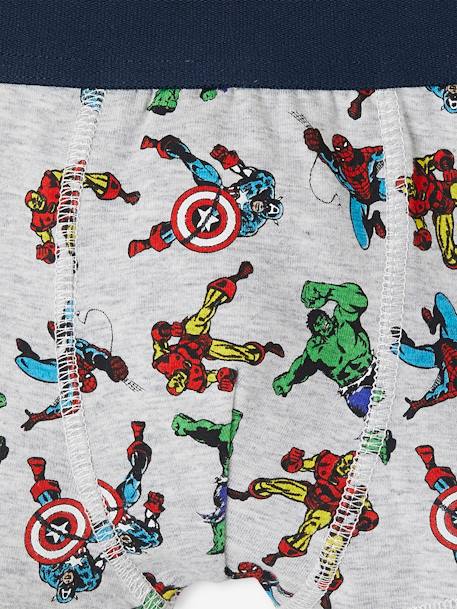 Lot de 3 boxers garçon Marvel Avengers marine 7 - vertbaudet enfant 