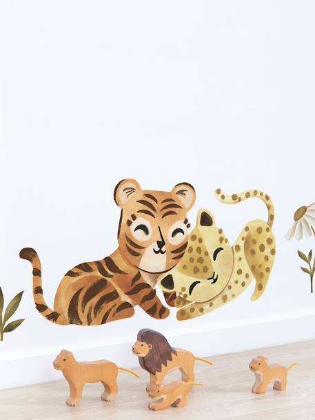 Stickers XL Léopard/Tigre Felidae LILIPINSO bronze 2 - vertbaudet enfant 