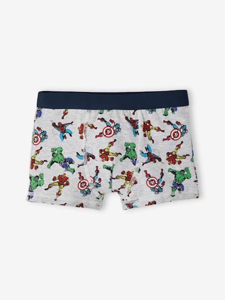 Lot de 3 boxers garçon Marvel Avengers marine 3 - vertbaudet enfant 