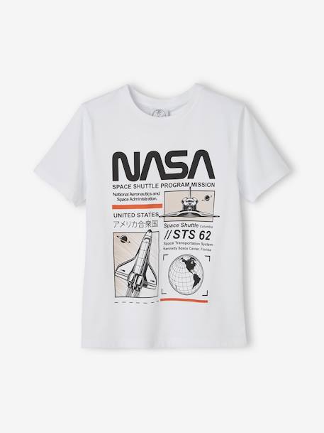 T-shirt garçon NASA® blanc 1 - vertbaudet enfant 