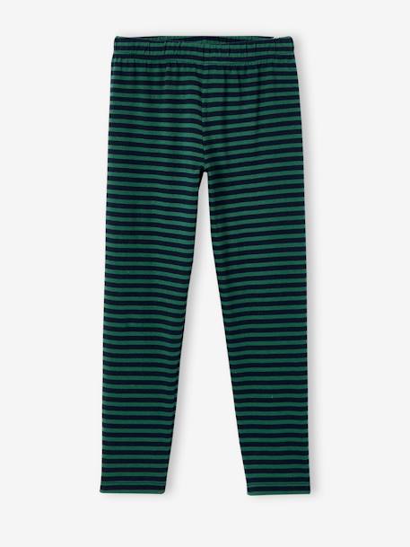Pyjama 'tigre' 3 pièces garçon vert 6 - vertbaudet enfant 