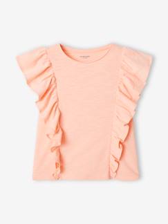 T-shirt à volants fille  - vertbaudet enfant