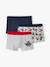 Lot de 3 boxers garçon Marvel Avengers marine 1 - vertbaudet enfant 