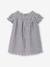 Robe vichy bébé avec smocks gris 2 - vertbaudet enfant 