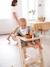 Chaise haute évolutive Woody 2 bois 3 - vertbaudet enfant 
