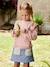 Jupe en denim matelassé fille poches imprimées fleurs double stone 7 - vertbaudet enfant 