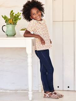 Tregging Basics en denim "waterless" fille  - vertbaudet enfant