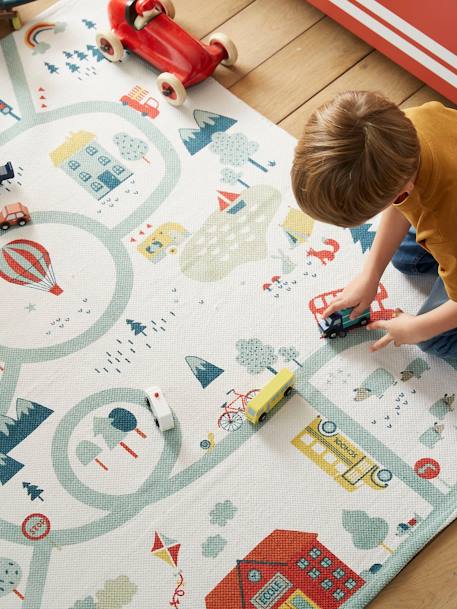Tapis rectangle circuit Joliville ivoire 4 - vertbaudet enfant 