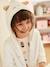 Robe de chambre fille maille peluche chat personnalisable ivoire 9 - vertbaudet enfant 