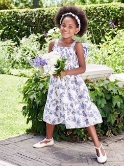 Robe longue à bretelles cérémonie fille  - vertbaudet enfant