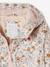 Coupe-vent à capuche imprimé fleurs fille rose pâle 3 - vertbaudet enfant 