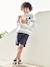 Bermuda chino garçon beige+BLEU+bleu grisé+rouge+sable+vert 7 - vertbaudet enfant 