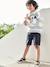 Bermuda chino garçon beige+BLEU+bleu grisé+rouge+sable+vert 6 - vertbaudet enfant 