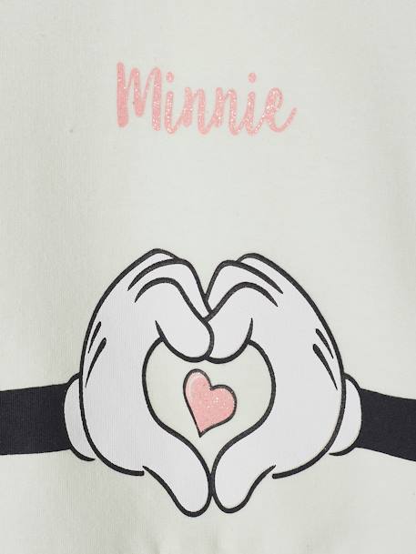 Sweat bébé fille Disney® Minnie BLANC CLAIR UNI AVEC DECOR 3 - vertbaudet enfant 