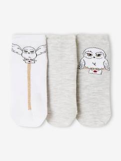 -Lot de 3 paires de mi-chaussettes fille Harry Potter®