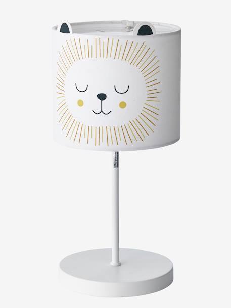 Lampe de chevet Lion beige 1 - vertbaudet enfant 