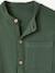Chemise en gaze de coton personnalisable garçon manches retroussables Bleu moyen+bleu pétrole+écru+vert+vert d'eau 27 - vertbaudet enfant 