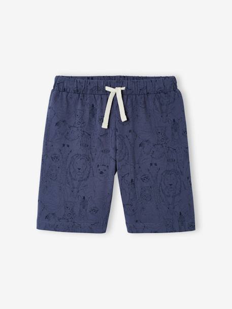 Lot de 2 shorts de pyjama garçon marine 2 - vertbaudet enfant 