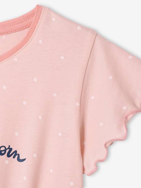 Chemise de nuit fille licorne rose pâle 3 - vertbaudet enfant 