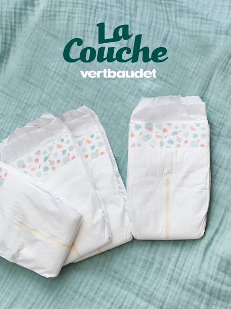 Box de 6 paquets de 25 couches T5 (de 11 à 25 kgs) blanc 3 - vertbaudet enfant 