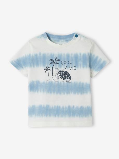 T-shirt tortue bébé tie and dye  - vertbaudet enfant