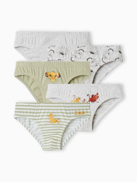 Garçon-Sous-vêtement-Slip, Boxer-Lot de 5 slips garçon Disney® Le Roi Lion