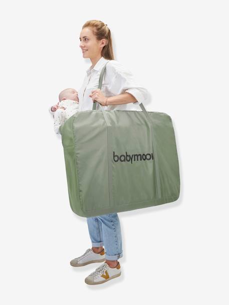 Lit parapluie Moov & Comfy Anthracite/vert sauge 4 - vertbaudet enfant 