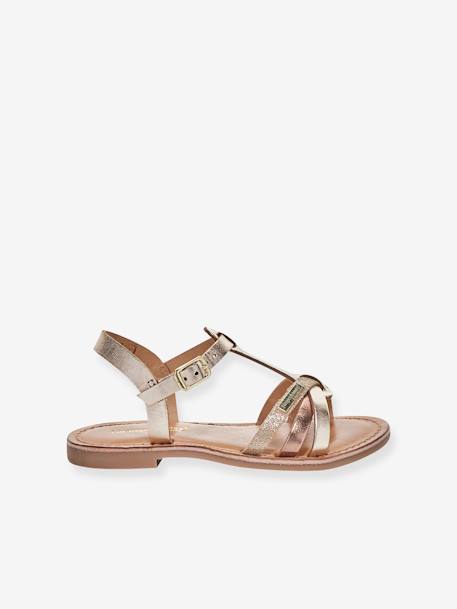 Sandales cuir enfant Baguera PAR M. BELARBI marron+or 4 - vertbaudet enfant 