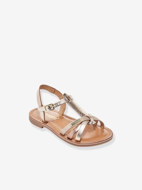 Sandales cuir enfant Baguera PAR M. BELARBI marron+or 6 - vertbaudet enfant 