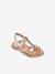 Sandales cuir enfant Baguera PAR M. BELARBI marron+or 6 - vertbaudet enfant 