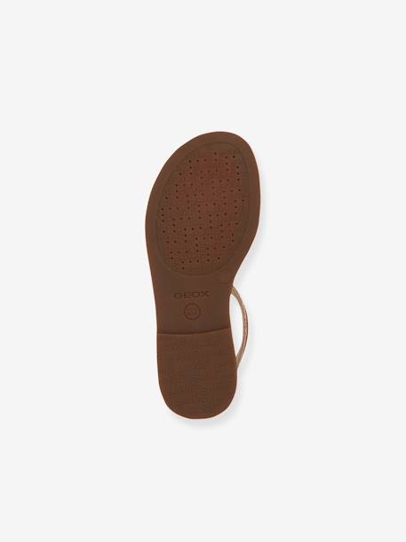 Sandales J SANDALE KARLY FILL blanc+marron 9 - vertbaudet enfant 