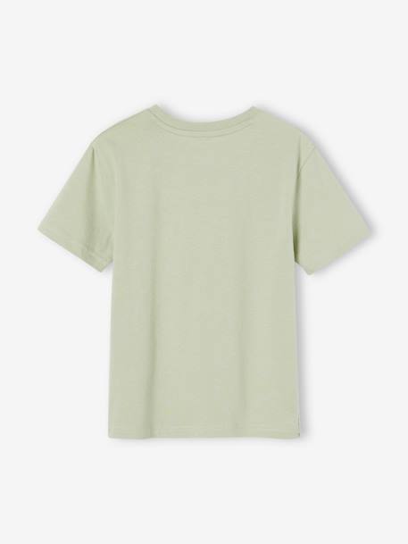 Tee-shirt motif toucan garçon vert sauge 2 - vertbaudet enfant 