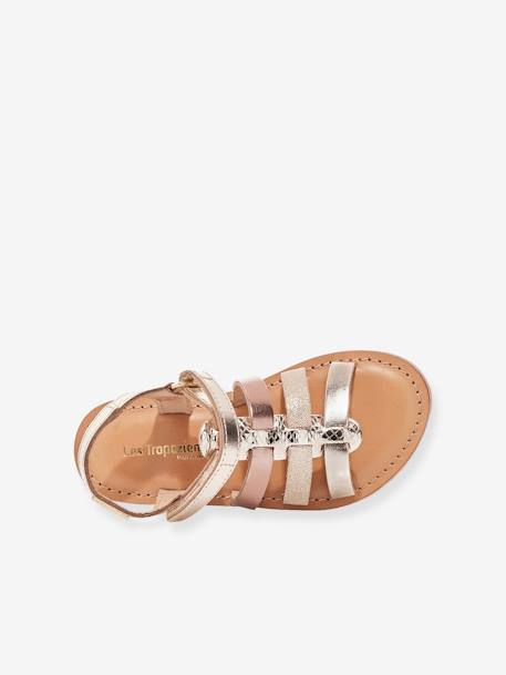Sandales cuir enfant Badox PAR M. BELARBI or 2 - vertbaudet enfant 