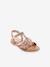 Sandales cuir enfant Biron PAR M. BELARBI beige imprimé 3 - vertbaudet enfant 
