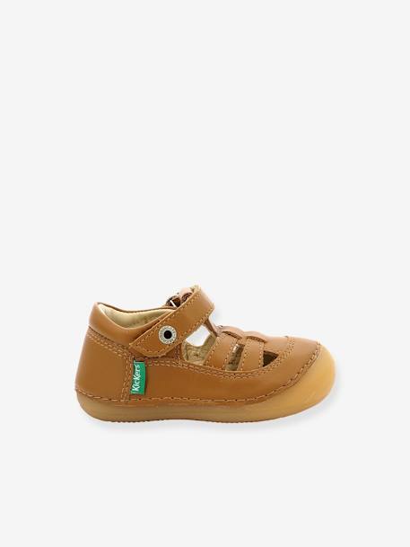Sandales cuir bébé Sushy Originel Softers BLANC+caramel+marine 9 - vertbaudet enfant 