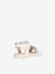 Sandales J SANDALE KARLY FILL blanc+marron 2 - vertbaudet enfant 