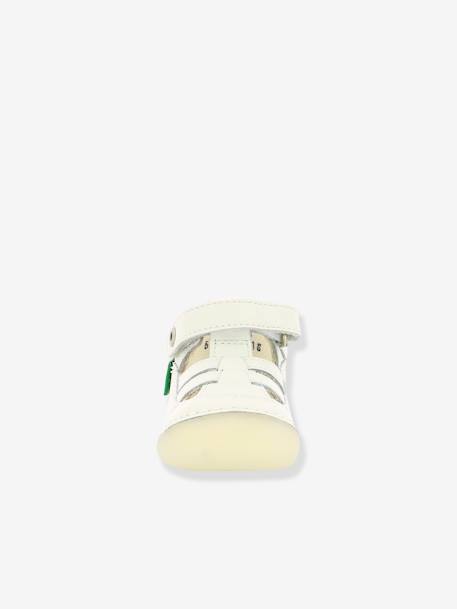 Sandales cuir bébé Sushy Originel Softers BLANC+caramel+marine 6 - vertbaudet enfant 