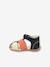 Sandales cuir bébé Bigbazar-2 Iconique Biboo KICKERS® MARINE ROUGE 2 - vertbaudet enfant 