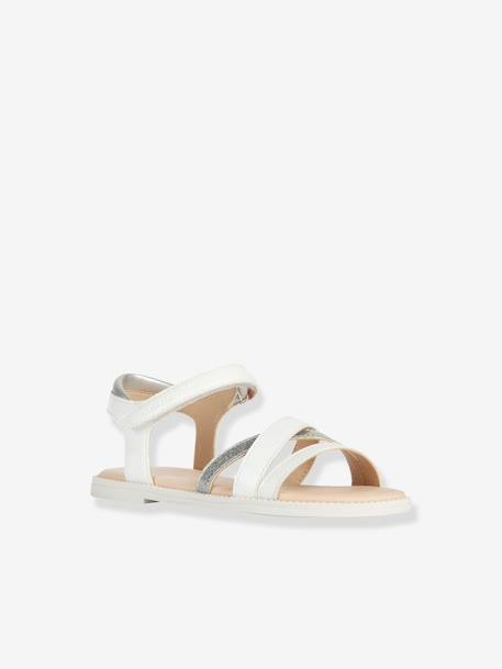 Sandales J SANDALE KARLY FILL blanc+marron 5 - vertbaudet enfant 