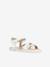 Sandales J SANDALE KARLY FILL blanc+marron 5 - vertbaudet enfant 