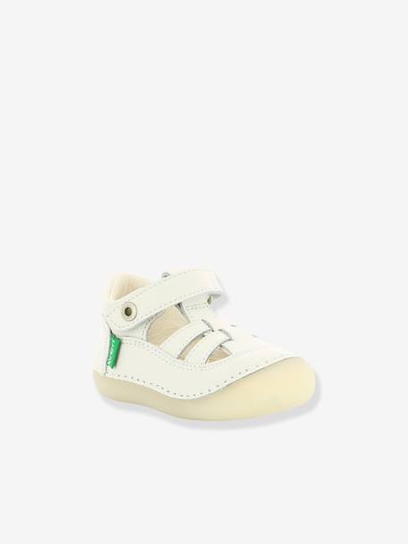 Sandales cuir bébé Sushy Originel Softers BLANC+caramel+marine 3 - vertbaudet enfant 