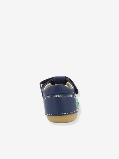Sandales cuir bébé Sushy Originel Softers BLANC+caramel+marine 18 - vertbaudet enfant 