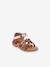 Sandales cuir bébé Badari PAR M. BELARBI beige imprimé 3 - vertbaudet enfant 