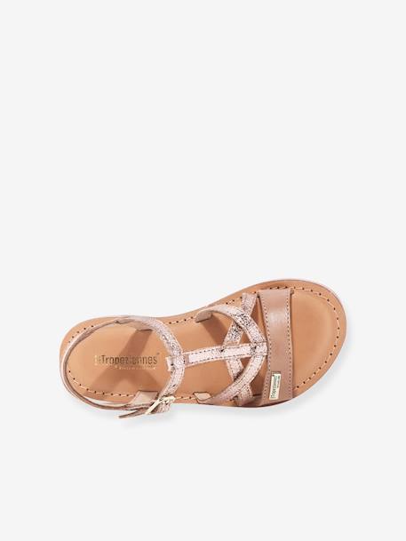 Sandales cuir enfant Biron PAR M. BELARBI beige imprimé 2 - vertbaudet enfant 