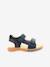 Sandales cuir garçon Platino Planet marine 1 - vertbaudet enfant 
