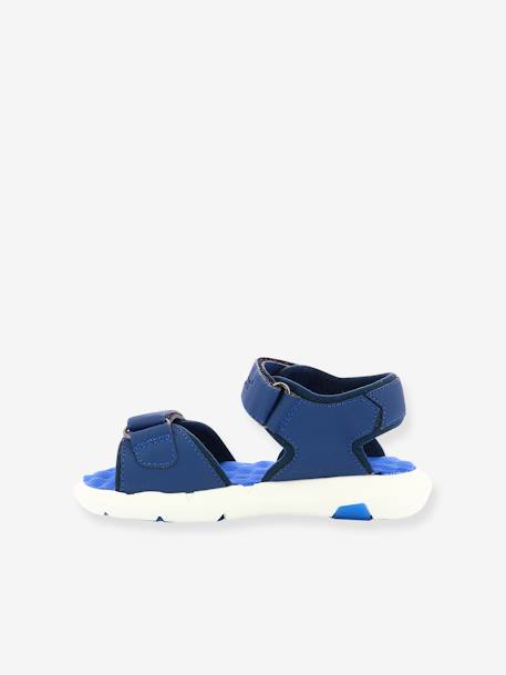 Sandales scratchées enfant Jumangap bleu 3 - vertbaudet enfant 