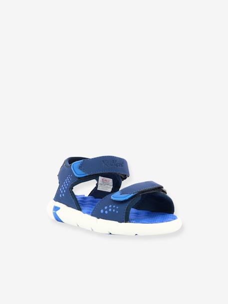 Sandales scratchées enfant Jumangap bleu 2 - vertbaudet enfant 