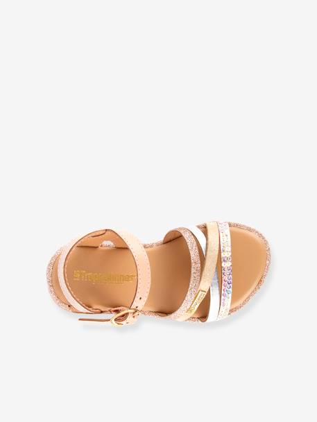 Sandales cuir enfant Inaya PAR M. BELARBI beige 2 - vertbaudet enfant 