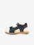 Sandales cuir garçon Platino Planet marine 2 - vertbaudet enfant 
