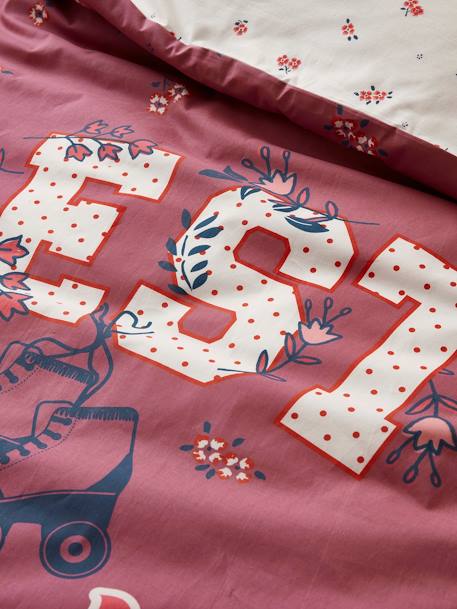 Parure housse de couette + taie d'oreiller enfant BFF écru 13 - vertbaudet enfant 
